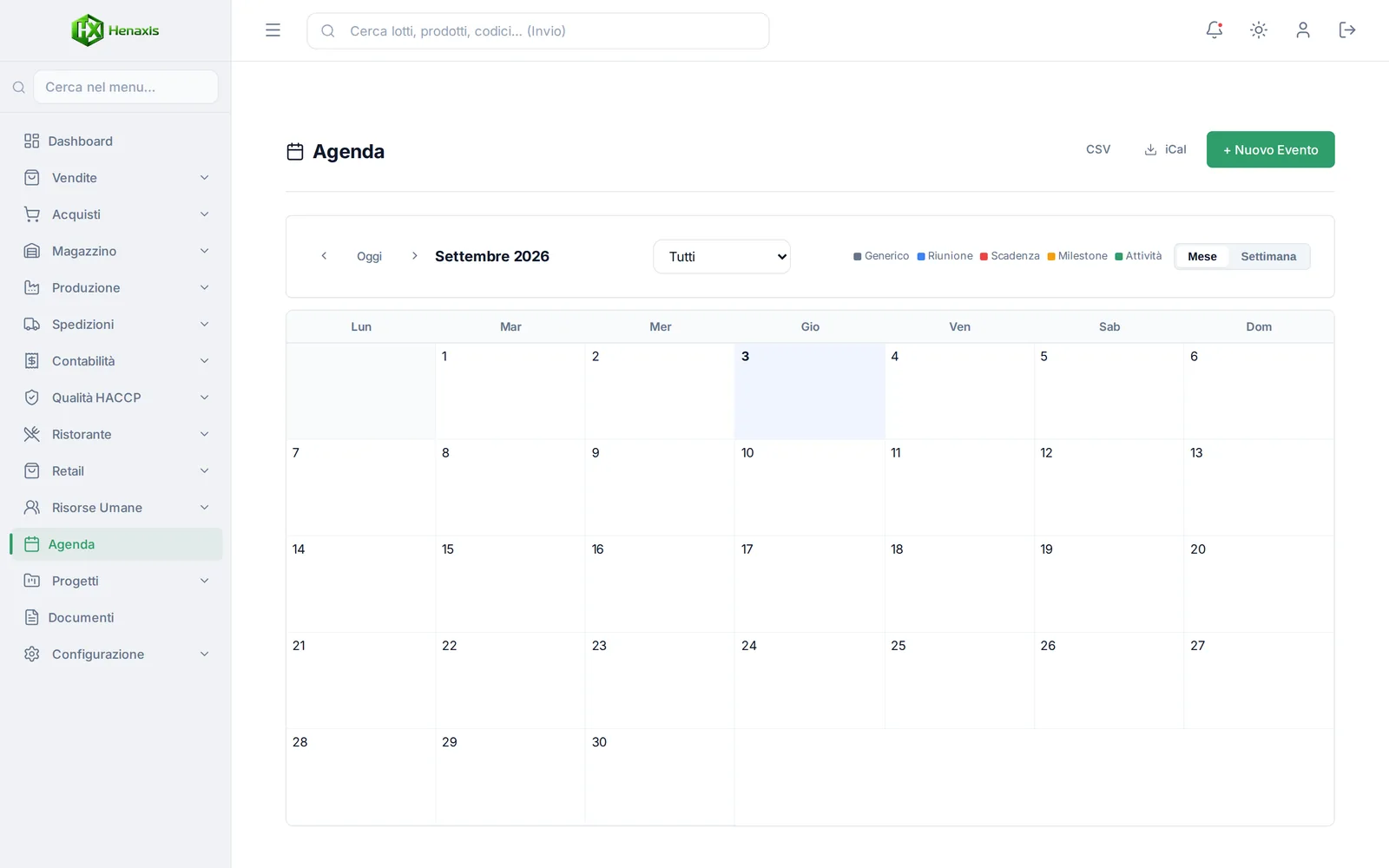 Agenda
